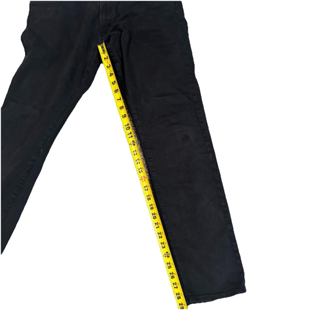 Polo Ralph Lauren The Varick Slim Straight Black Jeans Mens Size 33x32 Denim - Picture 5 of 9